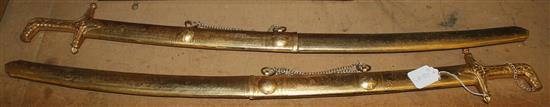 Pair of ornamental swords